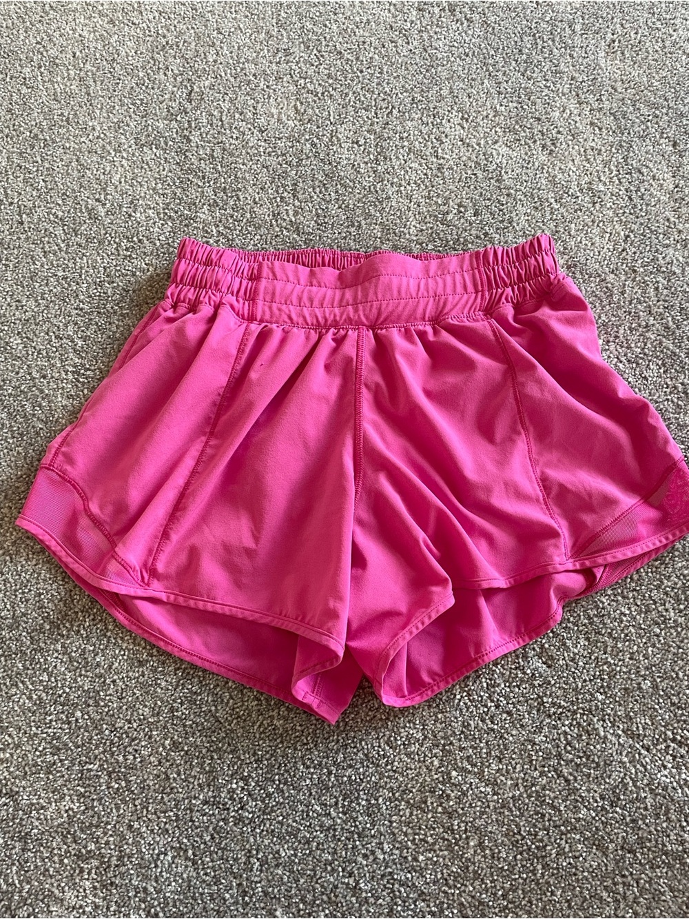 lululemon athletica Bright Pink Athletic Shorts